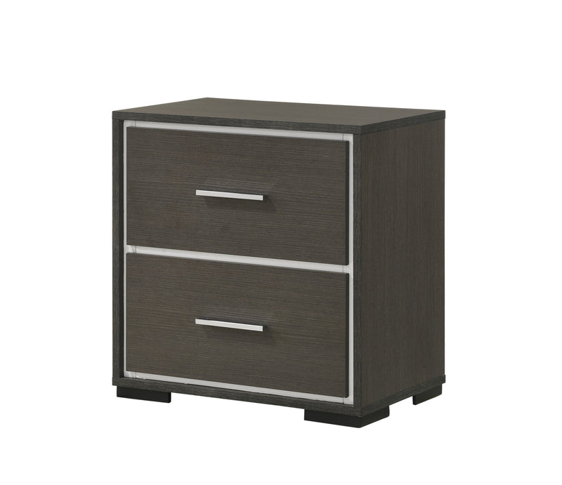 Crown Mark Sharpe 2pc Bedroom Set With Full Bed