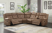 Steve Silver Anastasia Cocoa 3pc Sectional