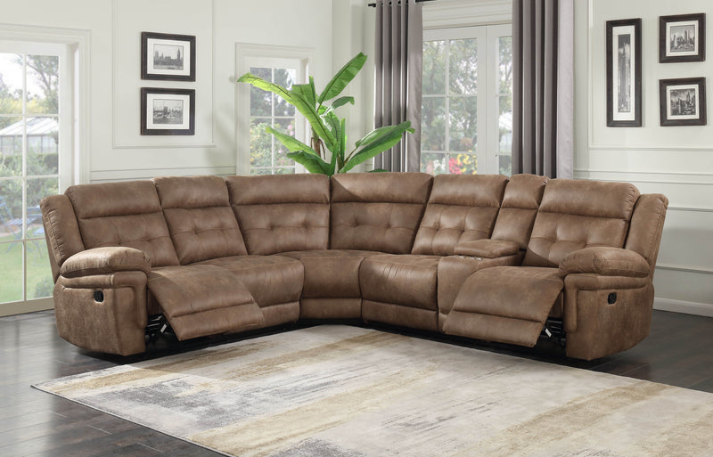 Steve Silver Anastasia Cocoa 3pc Sectional