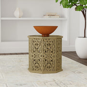 Coaster Furniture Torres Natural Brown Side Table