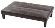 Glory Furniture Alan Cappuccino Faux Leather Sofa Bed