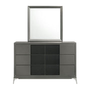 New Classic Furniture Nocturne Slate Gray Mirror