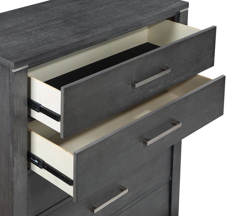 New Classic Furniture Odessa Charcoal Gray Chest