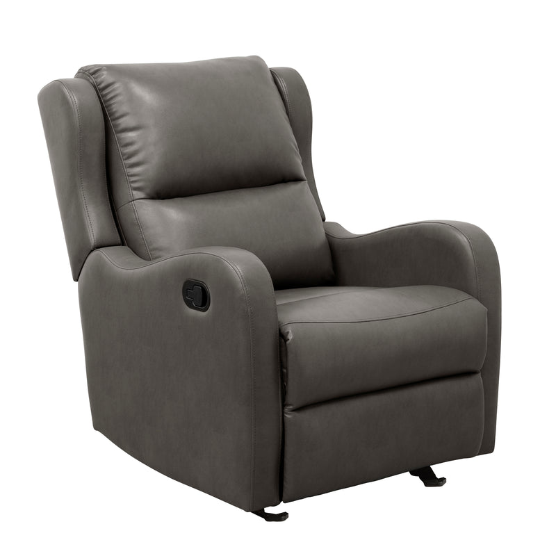 Home Elegance Durant Taupe Glider Reclining Chair