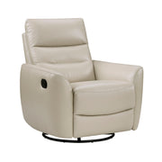 Home Elegance Cassian Brown Swivel Glider Reclining Chair