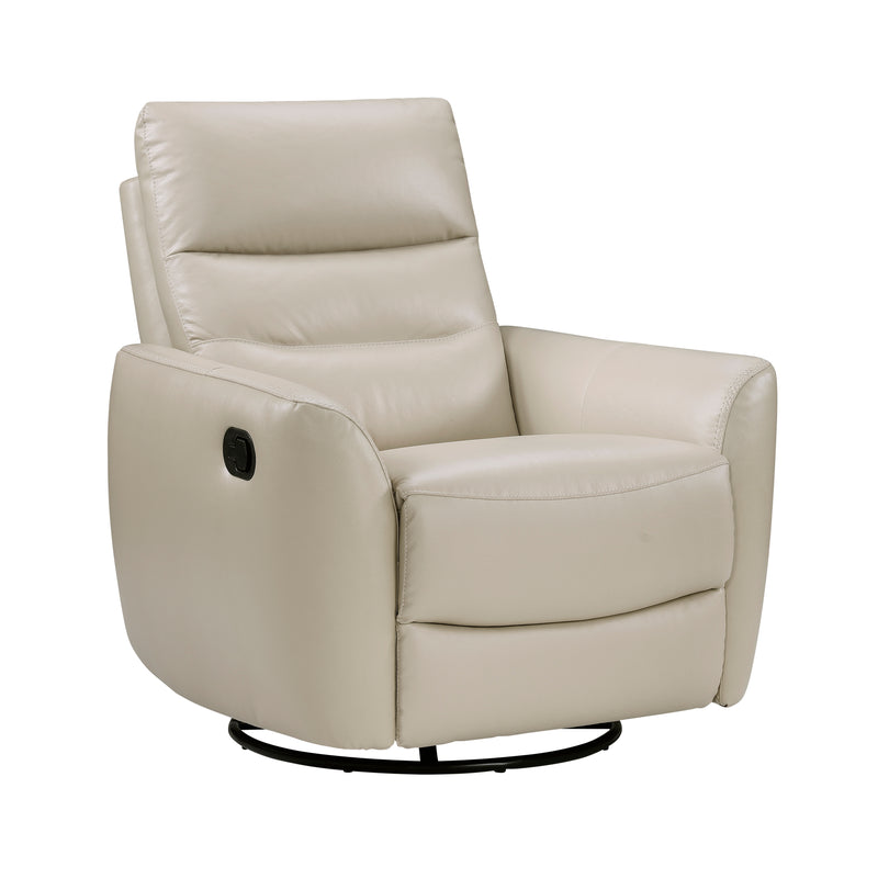 Home Elegance Cassian Brown Swivel Glider Reclining Chair