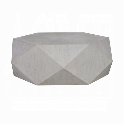 Acme Furniture Hanniel Antique White 3pc Coffee Table Set