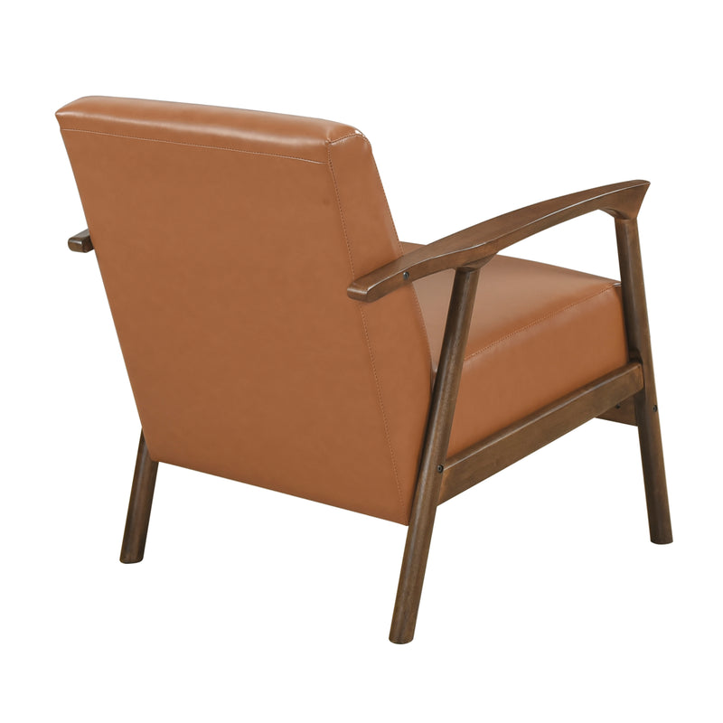 Home Elegance Eli Brown Accent Chair