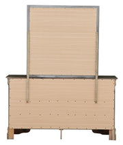 Glory Furniture Louis Phillipe Traditional Beige Dresser and Mirror