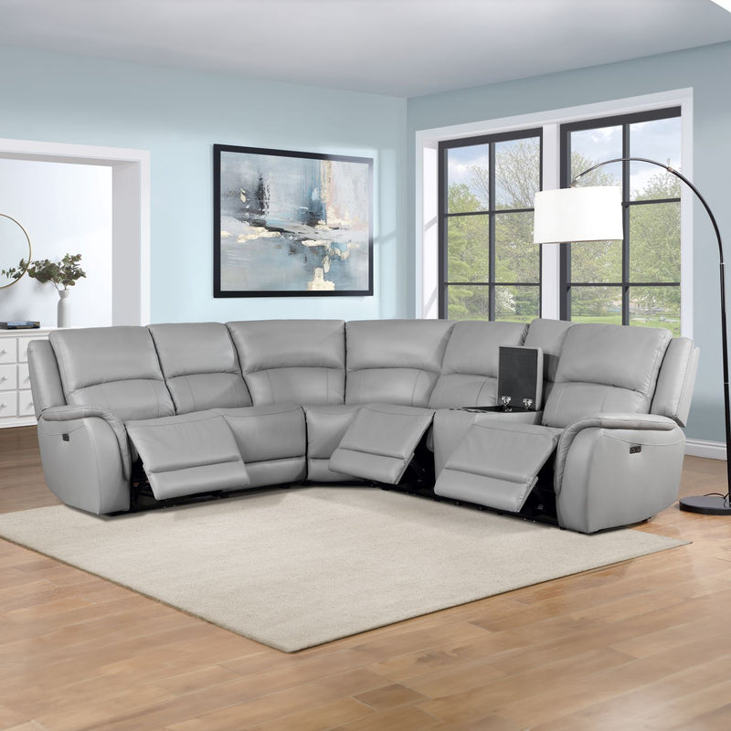 Steve Silver Alexandria Stone 6pc Sectional