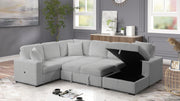 Galaxy Home Grande White Sectional