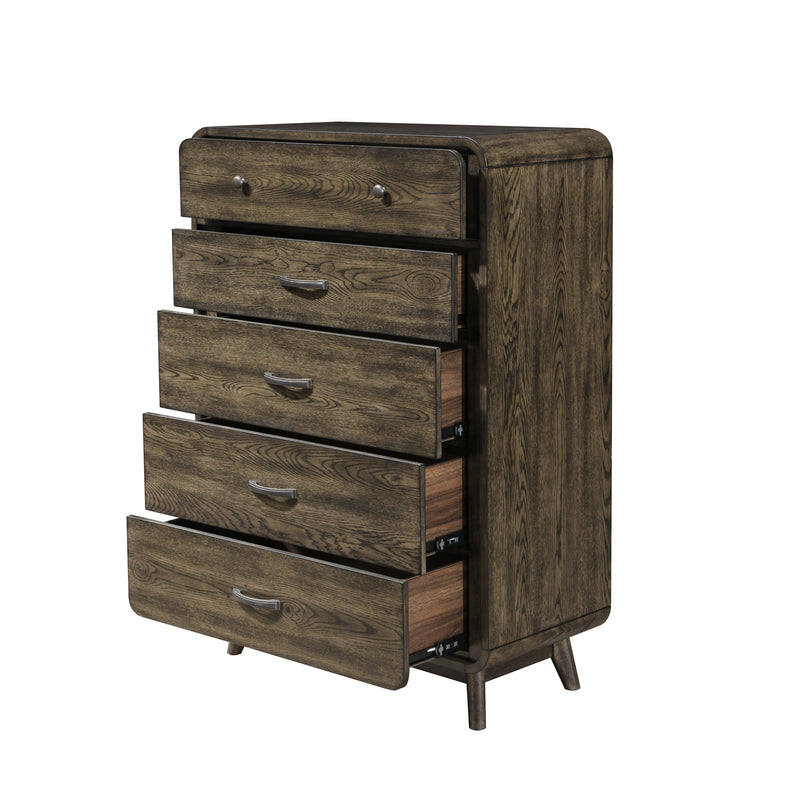 New Classic Furniture Rex Walnut Chest