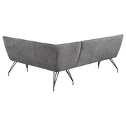 Coaster Furniture Dodson Grey Nook Dining Bench