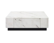 Acme Furniture Fritzy White Square Coffee Table