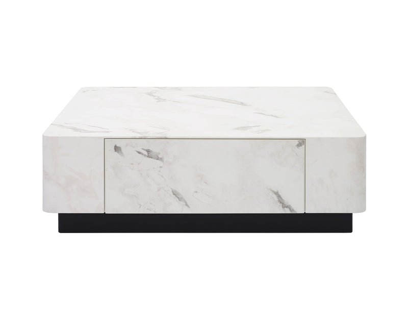 Acme Furniture Fritzy White Square Coffee Table