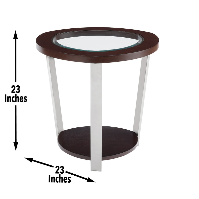Steve Silver Duncan Espresso End Table