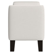 Coaster Furniture Rex Vanilla Ivory Accent Bench