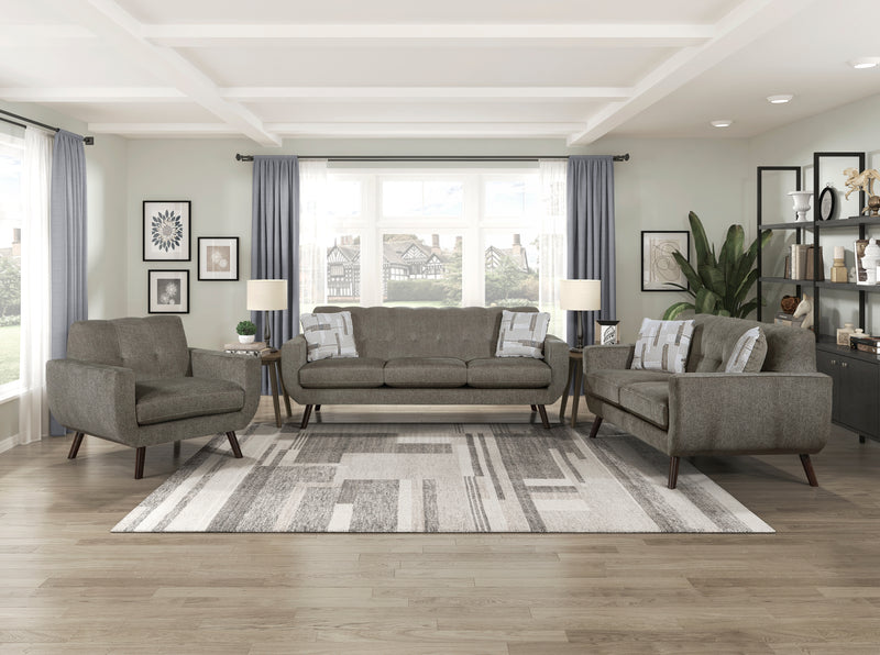 Home Elegance Janne Brown Love Seat