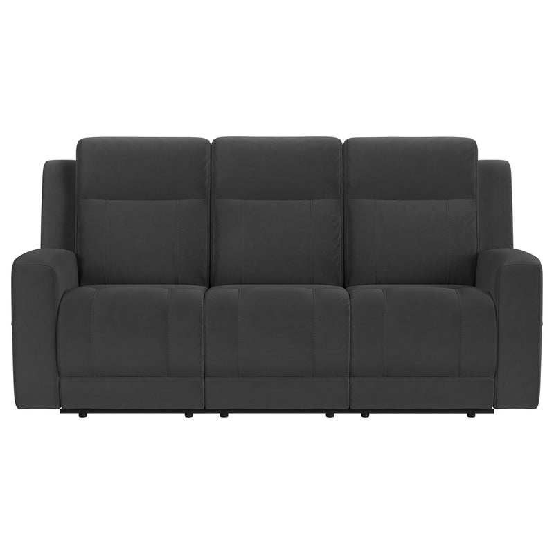 Coaster Furniture Brentwood Taupe Brown Motion Reclining Sofa