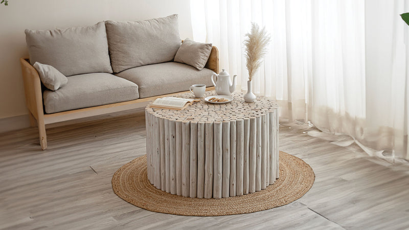 Galaxy Home T1009 White Coffee Table