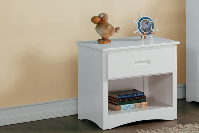 Home Elegance Galen 2pc Kids Bedroom Set with Twin Over Full Bunk Bed