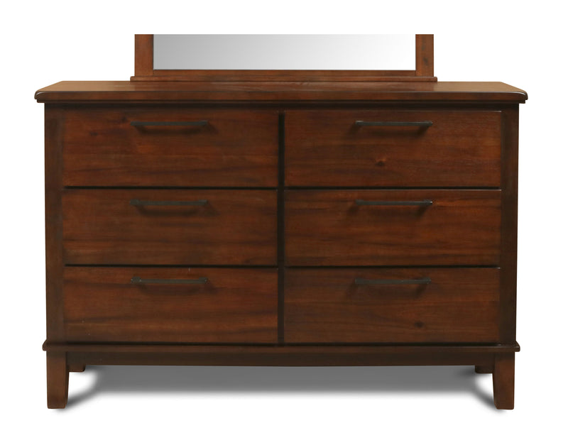 New Classic Furniture Cagney Chestnut Dresser