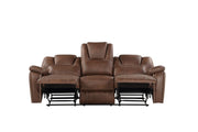 Steve Silver Katrine Brown Manual Sofa