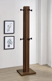 Coaster Furniture Rikkie Walnut Brown Coat Rack