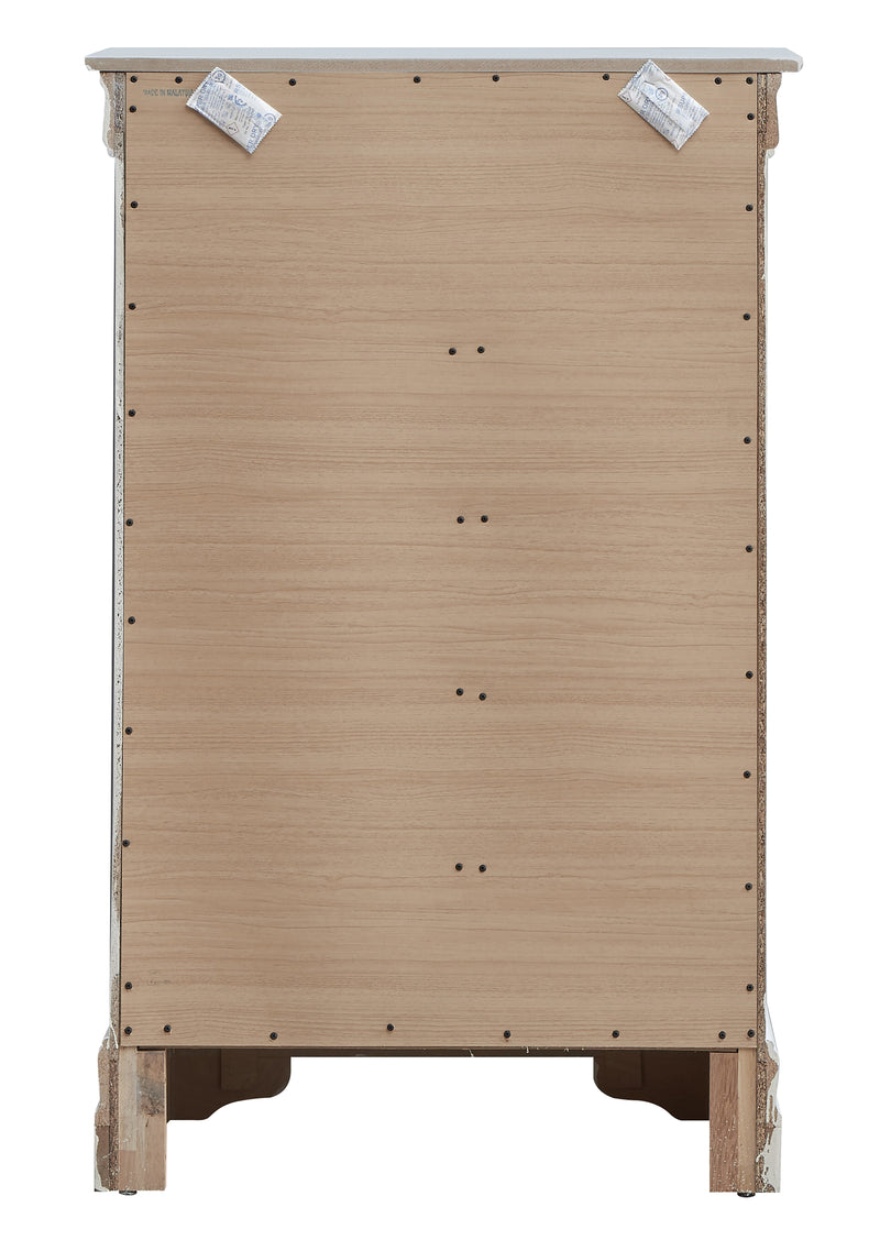 Glory Furniture Lorana Silver Champagne Chest