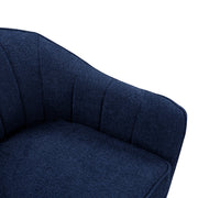 Home Elegance Cutler Blue Accent Chair
