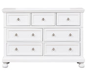 Glory Furniture Meade White Dresser And Mirror