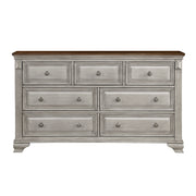 Home Elegance Marquette Brown Gray Dresser