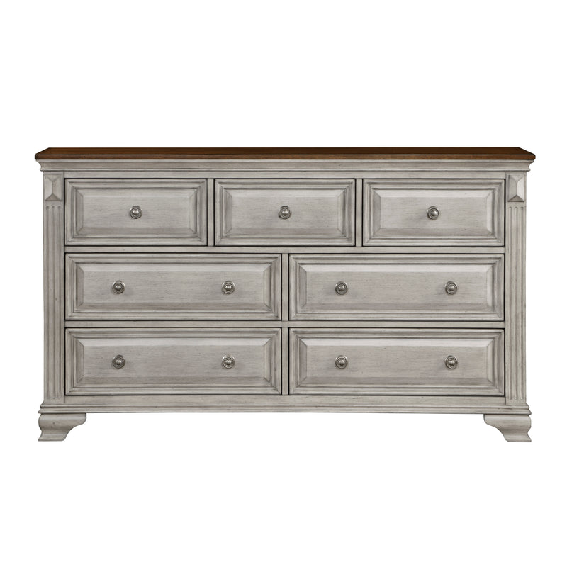 Home Elegance Marquette Brown Gray Dresser