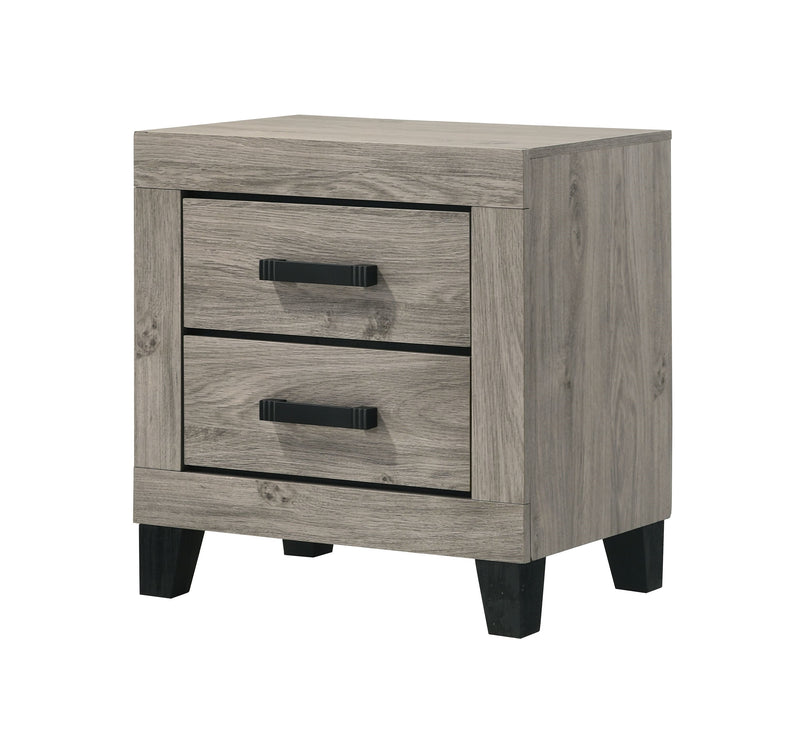 Acme Furniture Mari Light Gray Nightstand
