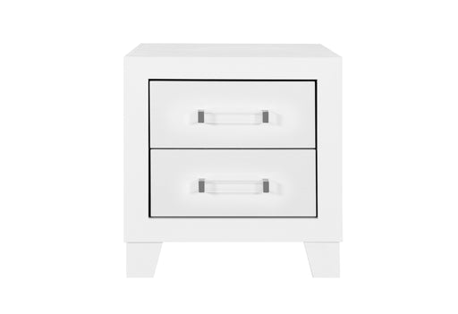 Global Furniture Loria White Nightstand