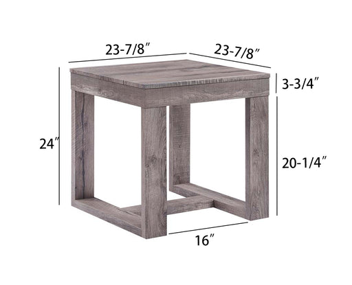 Crown Mark Knott End Table