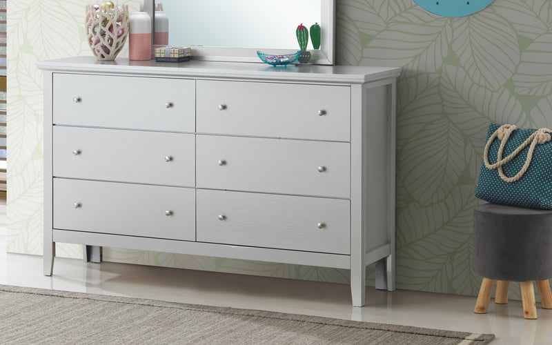 Glory Furniture Primo Silver Champagne Dresser