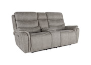 New Classic Furniture Kamari Gray Console Power Loveseat