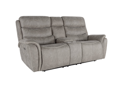 New Classic Furniture Kamari Gray Console Power Loveseat