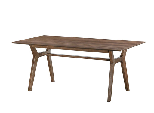 New Classic Furniture Thea Walnut Brown 70 Inch Rectangular Dining Table