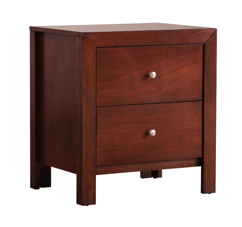Glory Furniture Burlington Cherry Nightstand