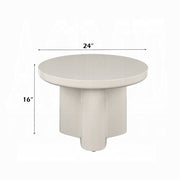 Acme Furniture Joane Light Gray End Table