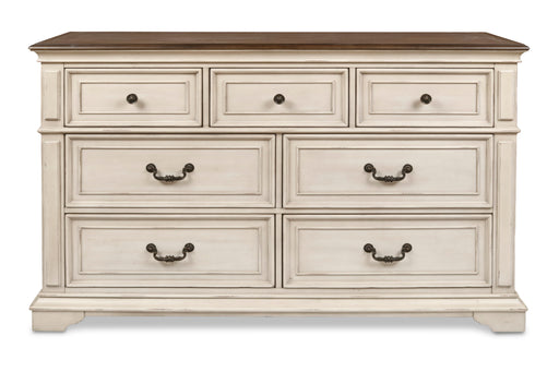 New Classic Furniture Anastasia Antique White Dresser