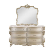 New Classic Furniture Monique Champagne Dresser with Marble Top
