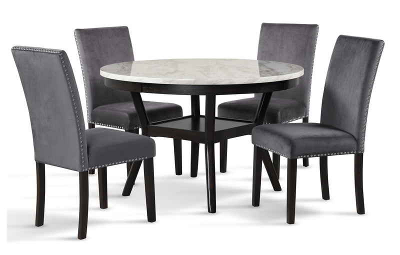 New Classic Furniture Celeste Black Dining Table