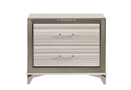 Global Furniture Zambrano White Nightstand