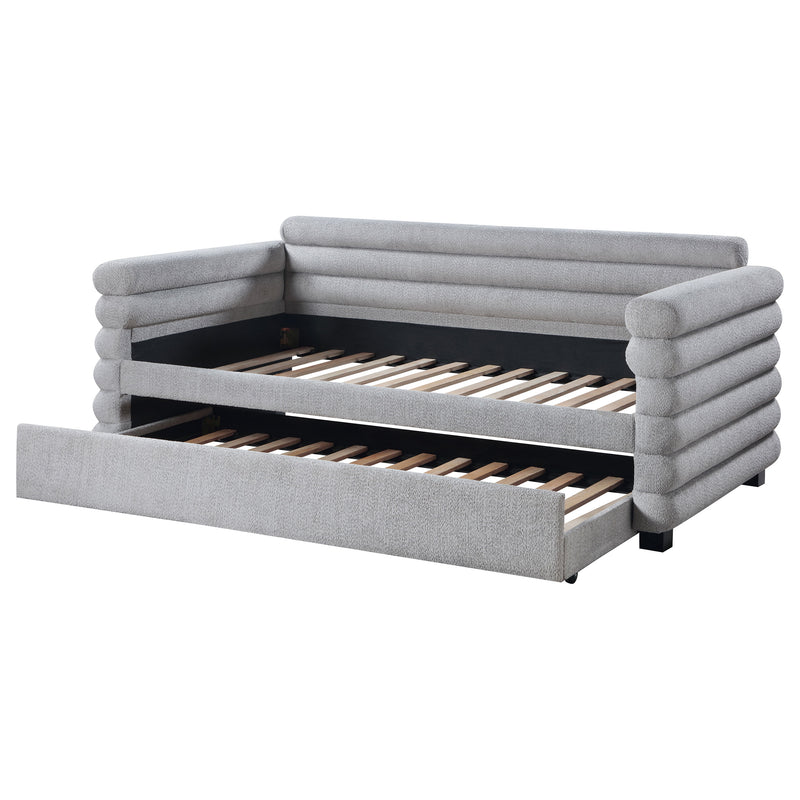 Coaster Furniture Patricia White Twin Trundle Day Bed