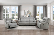 Home Elegance Camryn Gray 3pc Living Room Set