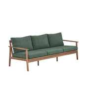 New Classic Furniture Ashton Brown Green Patio Sofa