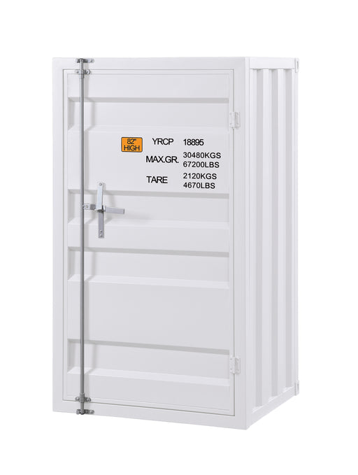 Acme Furniture Cargo White Single Door Chest